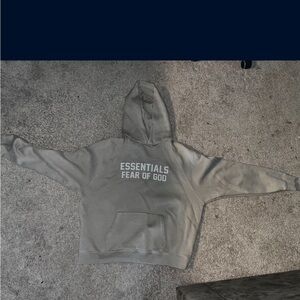 Essentials Fear of God Hoodie in Gray